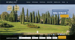 Desktop Screenshot of golfove-cesty.cz
