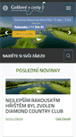 Mobile Screenshot of golfove-cesty.cz